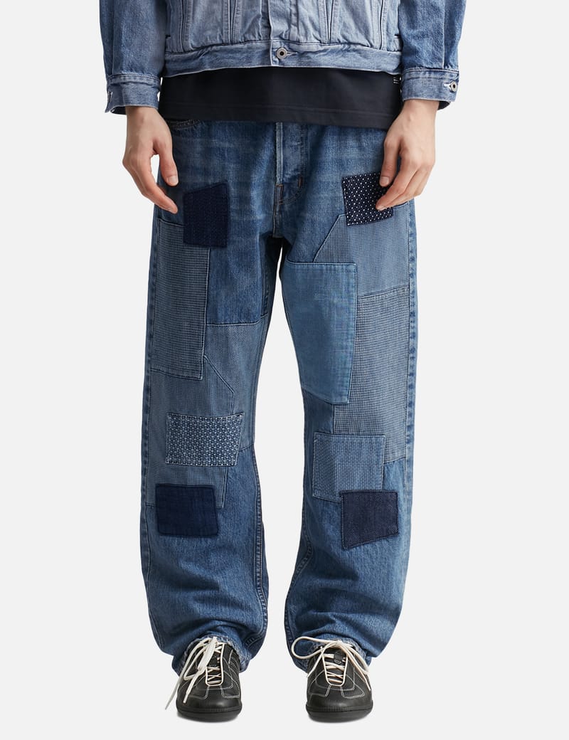 FDMTL Classic Fit Denim CS127 - 日本製パッチワーク×ストレートが