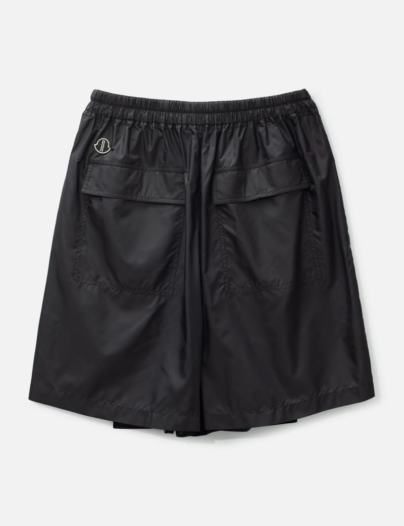 Rick Owens Moncler + Rick Owens Kiltshorts Skort - Black polyester