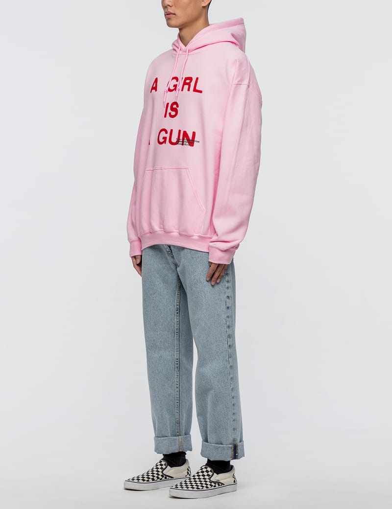 A girl is a gun online sweatshirt