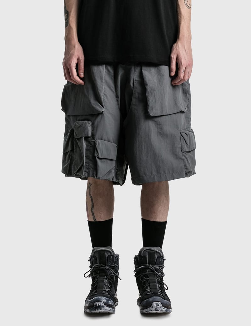 Archival Reinvent - Teflon® Transformable Multiple Pocket Shorts | HBX ...