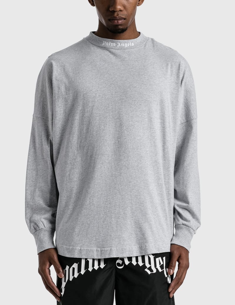 Palm Angels - Classic Logo Oversized Long Sleeve T-shirt | HBX