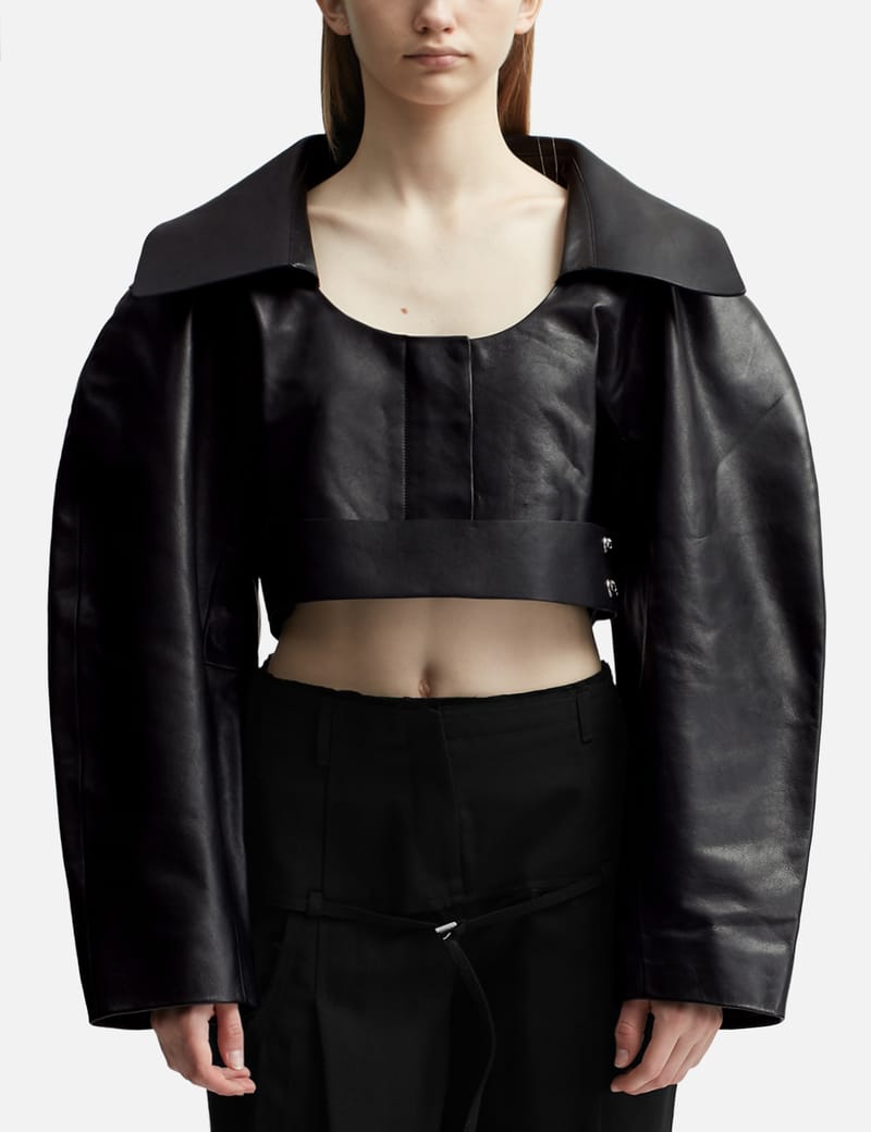 Jacquemus - LA VESTE OBRA CUIR | HBX - Globally Curated