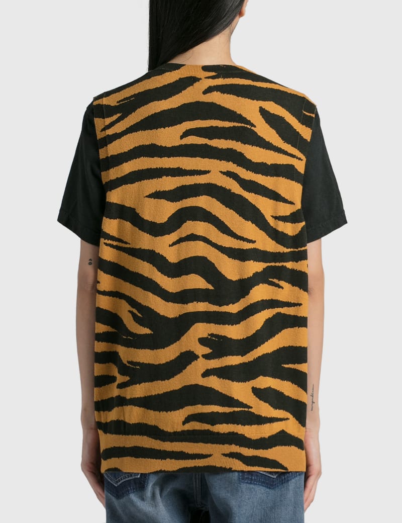 Stüssy - Tiger Printed Sweater Vest | HBX - Globally Curated