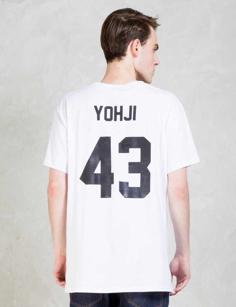 LES ART ISTS Football Yohji T Shirt HBX Globally Curated