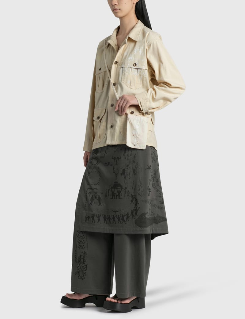 Hyein Seo - Wrap Skirt Pants | HBX - Globally Curated Fashion and