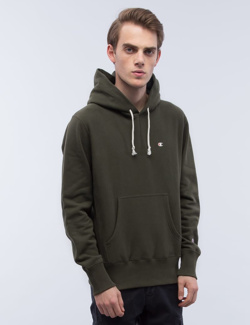 Champion Reverse Weave - Classic Logo Hoodie | HBX