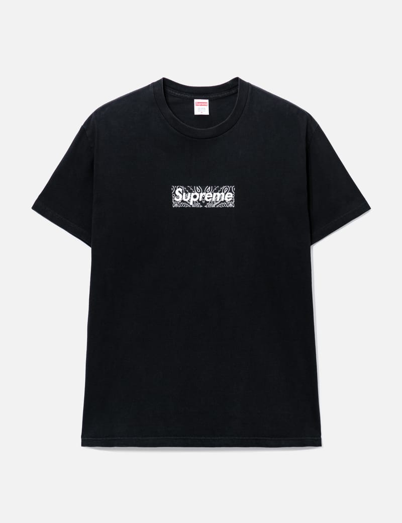 Supreme - SUPREME BANDANA BOX LOGO T-SHIRT | HBX - Globally