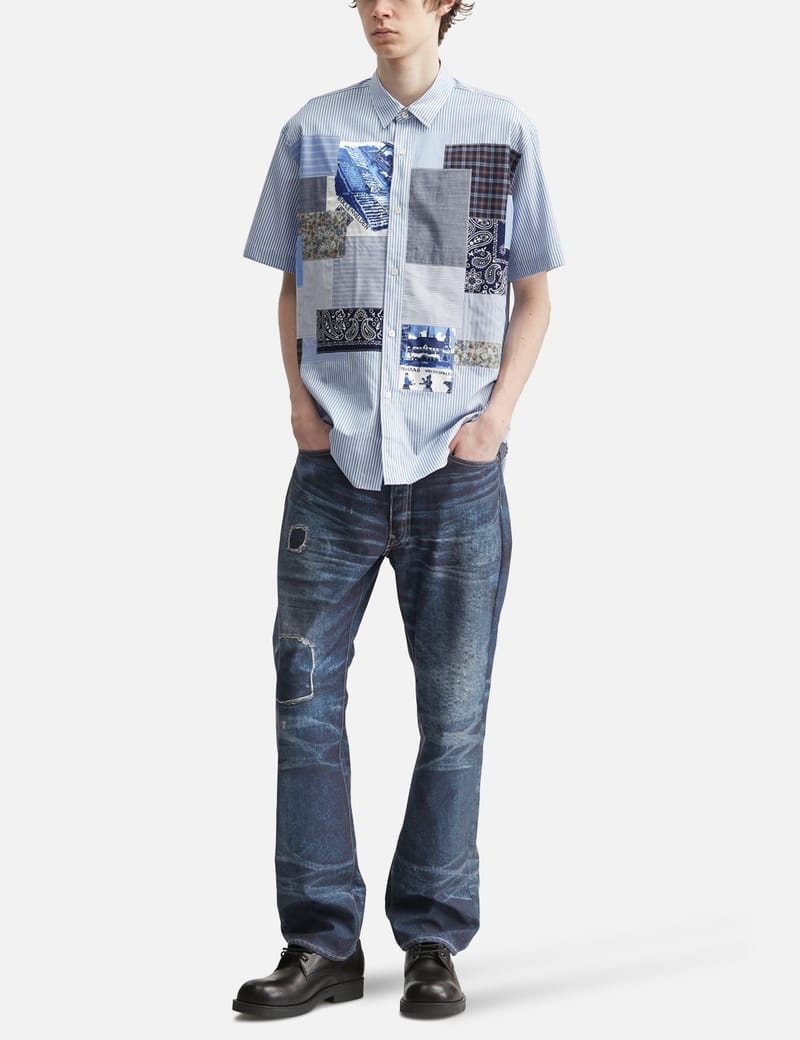 Junya Watanabe Man - Junya Watanabe Man X Levis Collage Jeans | HBX
