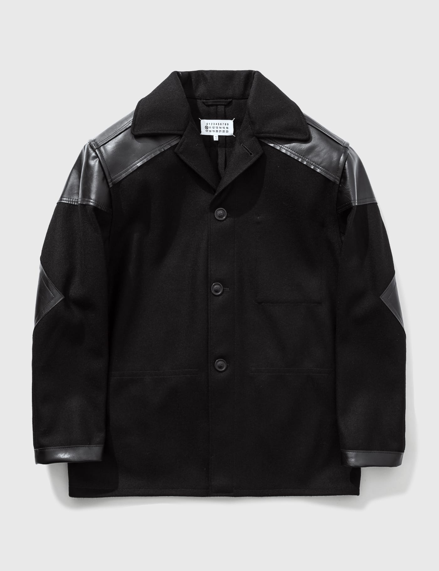 Maison Margiela - Contrast Patchwork Sports Jacket | HBX