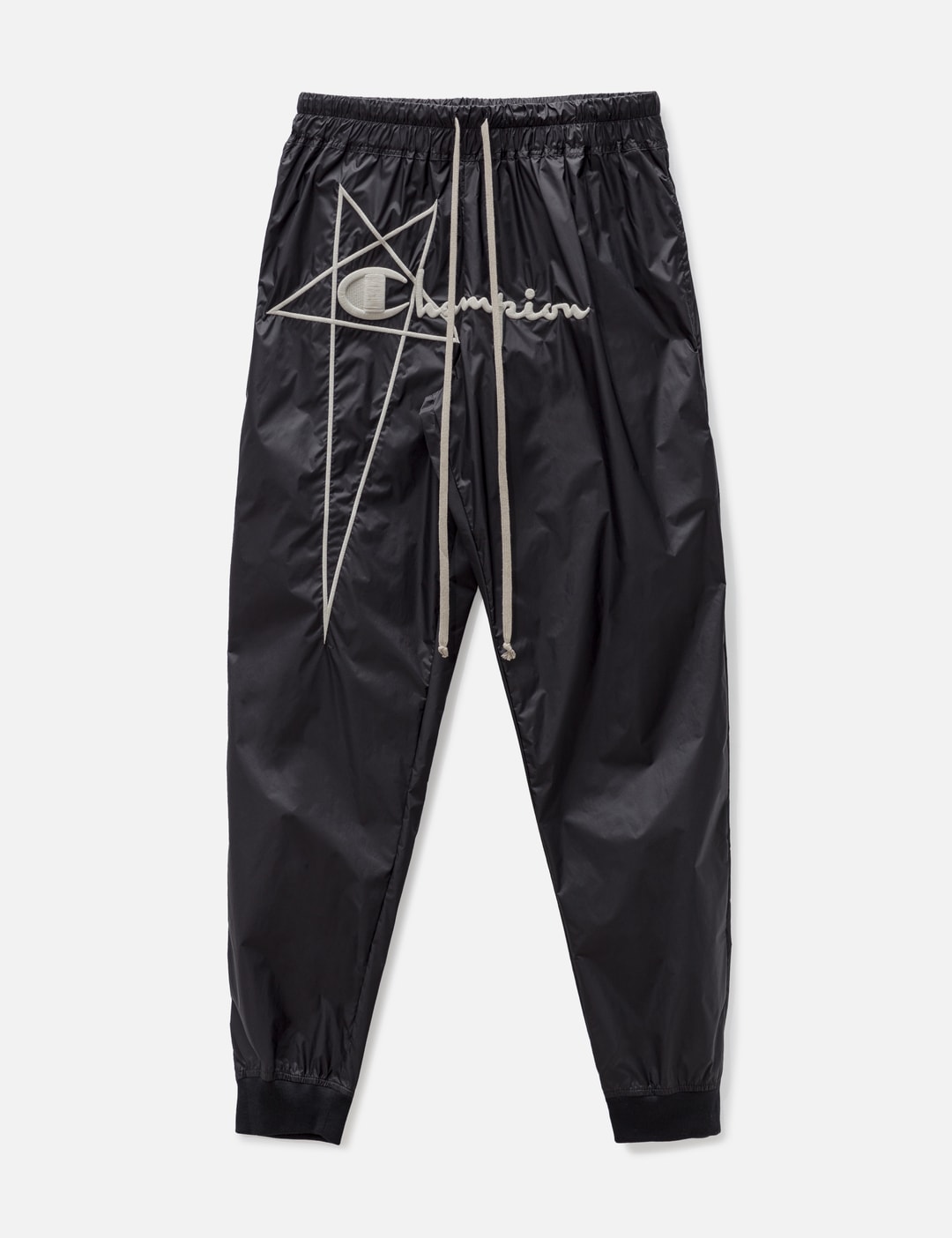 Rick Owens - Rick Owens X Champion Nylon Joggers | HBX - Globally ...