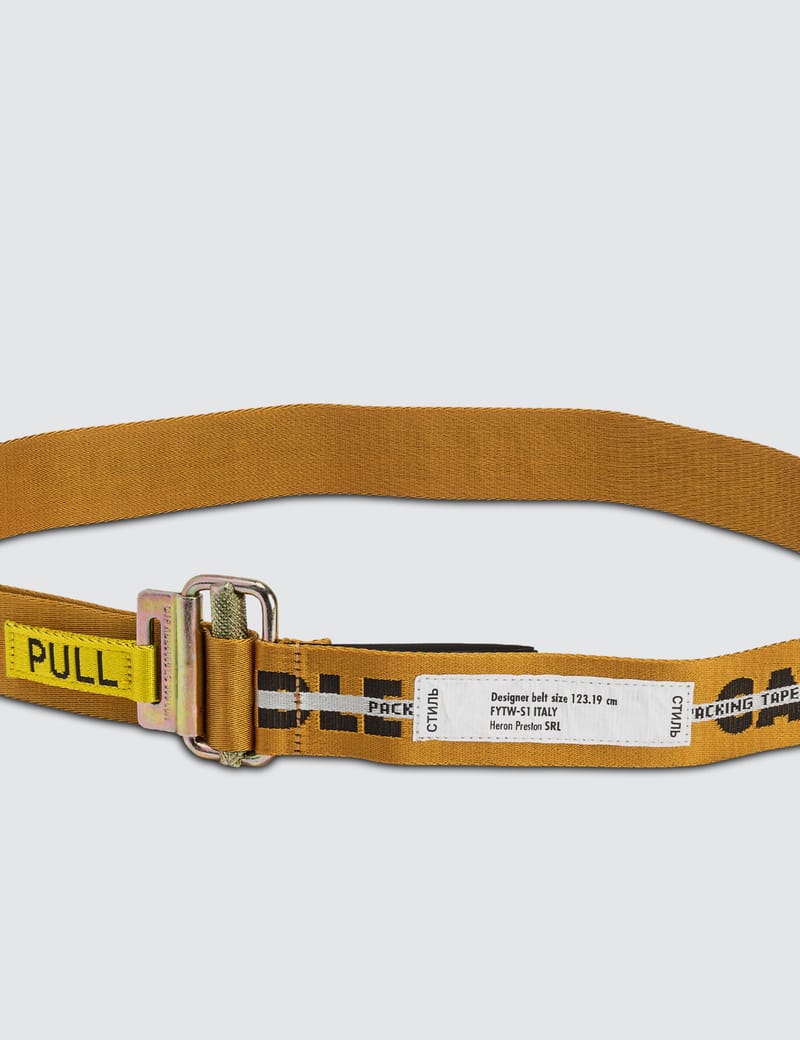 Heron Preston - Jacquard Tape Belt | HBX