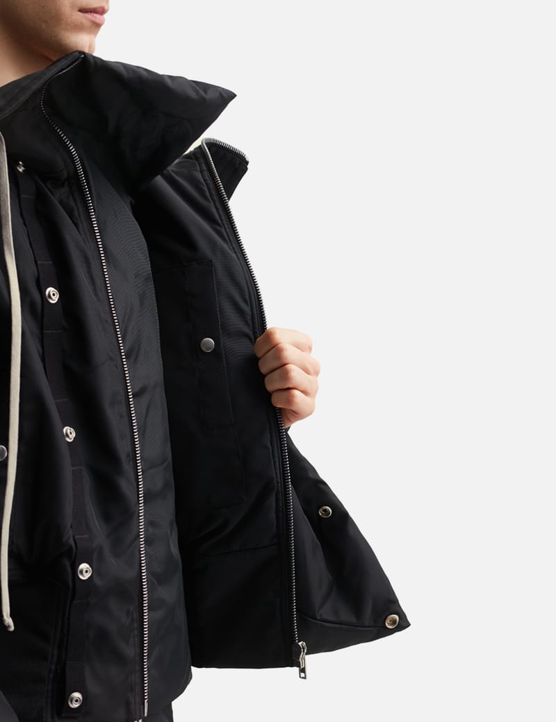 Rick Owens Drkshdw Cropped Alice Parka - Lightweight GRS recycled