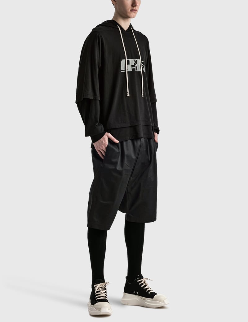 Rick Owens Drkshdw - Hustler Hoodie | HBX - Globally Curated