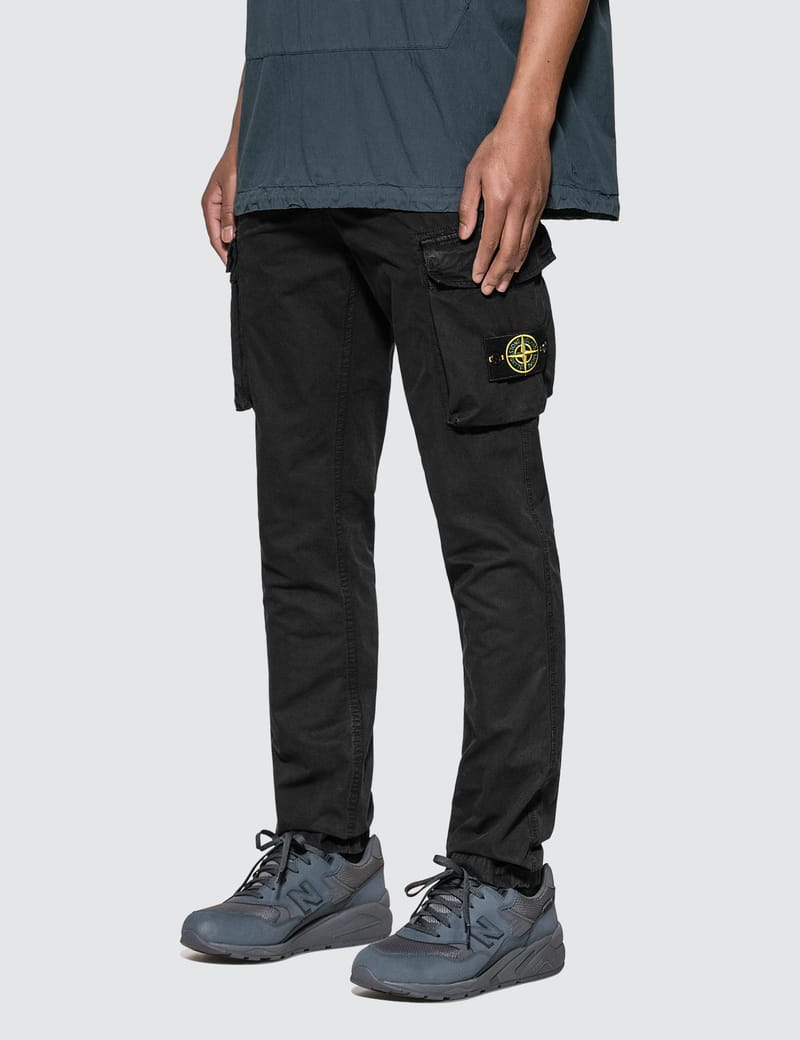 Stone Island - Slim Fit Pocket Cargo Pants | HBX - Globally