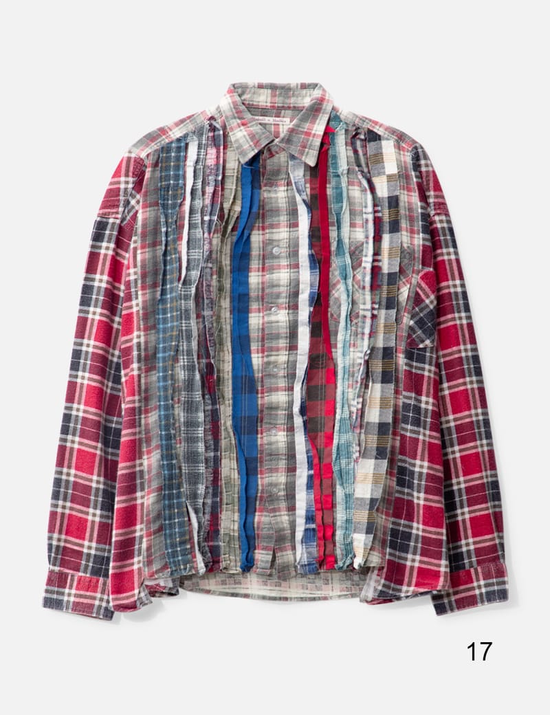 Needles - Ribbon Wide Flannel Shirt | HBX