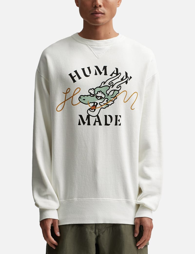 HUMAN MADE Dragon Sweatshirt肩幅4755052555