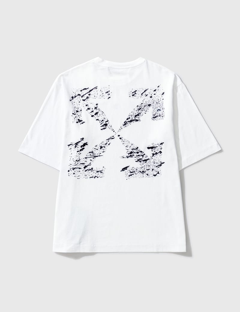 Off-White™ - Paint Splat Arrow Skate T-shirt | HBX - Globally