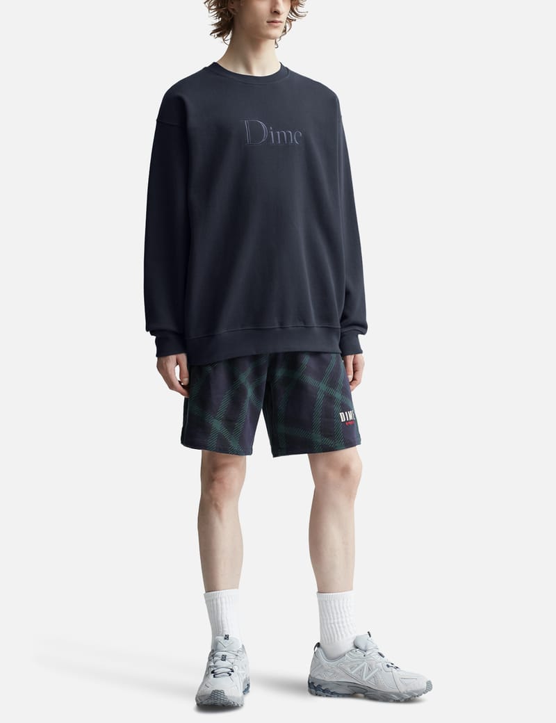 Dime Classic Small Logo Crewneck / Ocean Blue (ダイム クルー