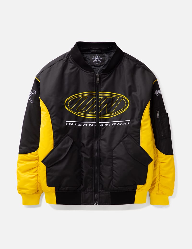 Nylon moto outlet jacket