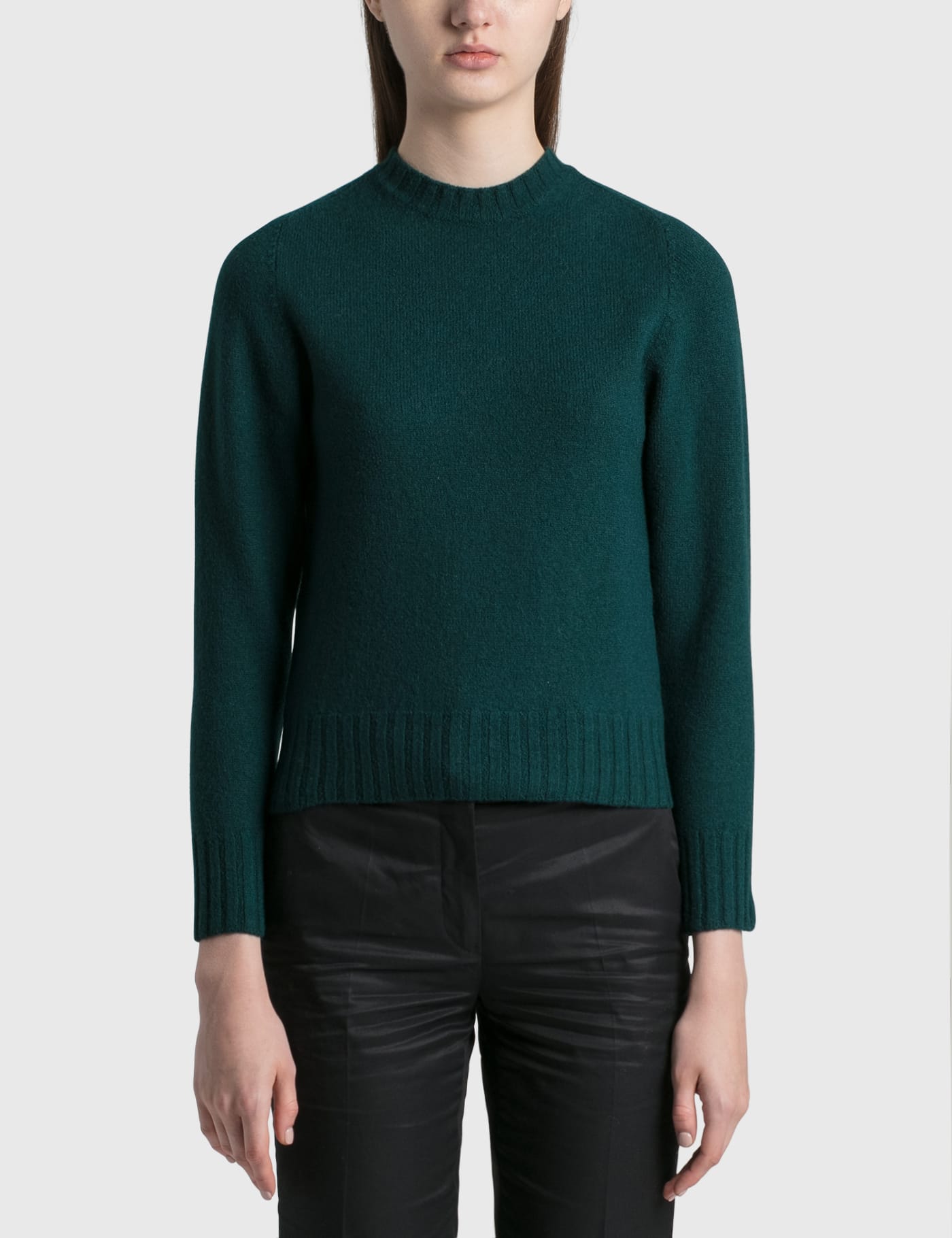 Jil Sander - Shrunken Wool Sweater | HBX - Globally Curated Fashion and  Lifestyle by Hypebeast