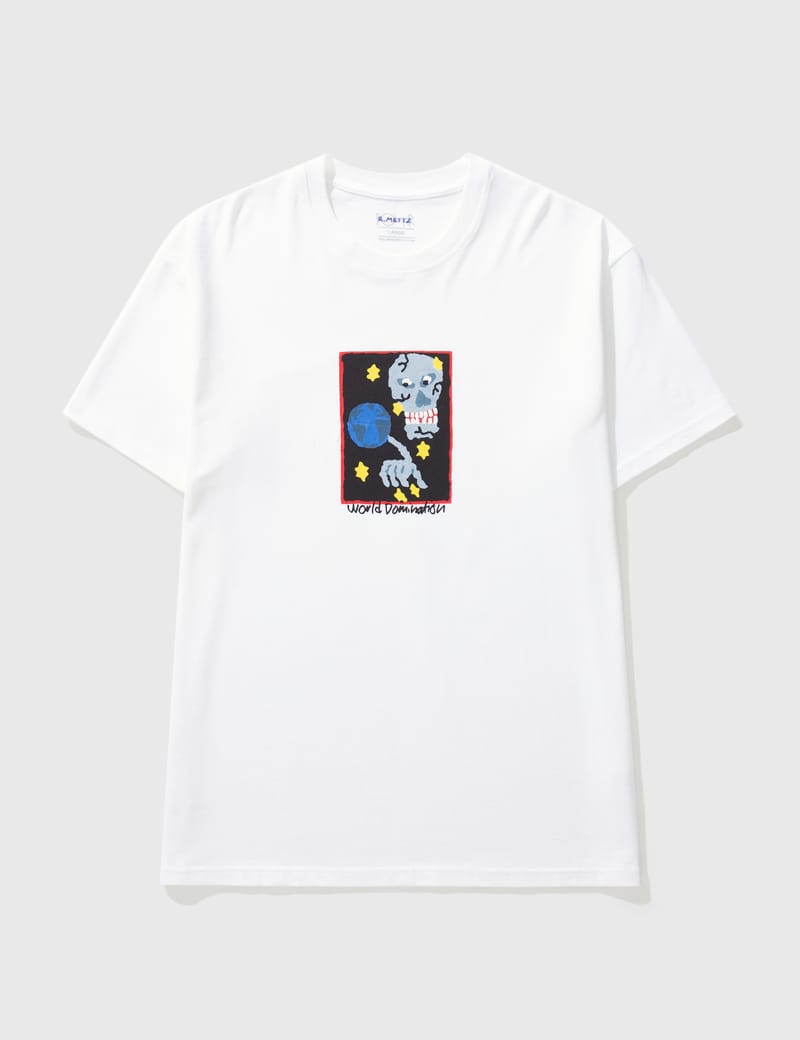 [Polar Skate Co] 「WORLD DOMINATION」 半袖Tシャツ Polar Skate Co] 「WORLD DOMINATION」 半袖Tシャツ (Polar