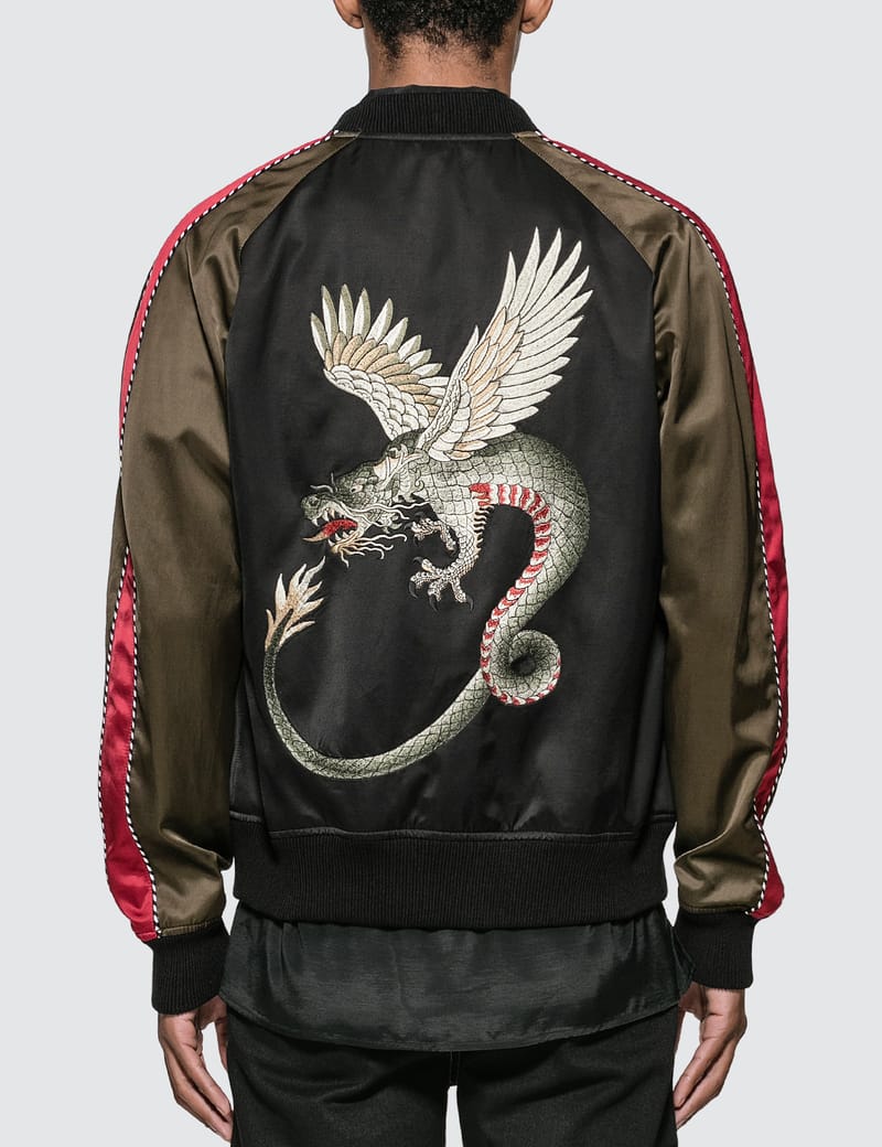 Alexander mcqueen hotsell embroidered bomber jacket