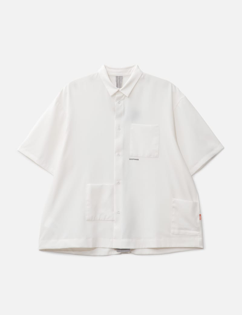 ★【ANDERSSON BELL】★AUBE EMBROIDERY OPEN COLLAR SHIR.T★ Aube Embroidery Open Collar Shirt in Orange – SVRN