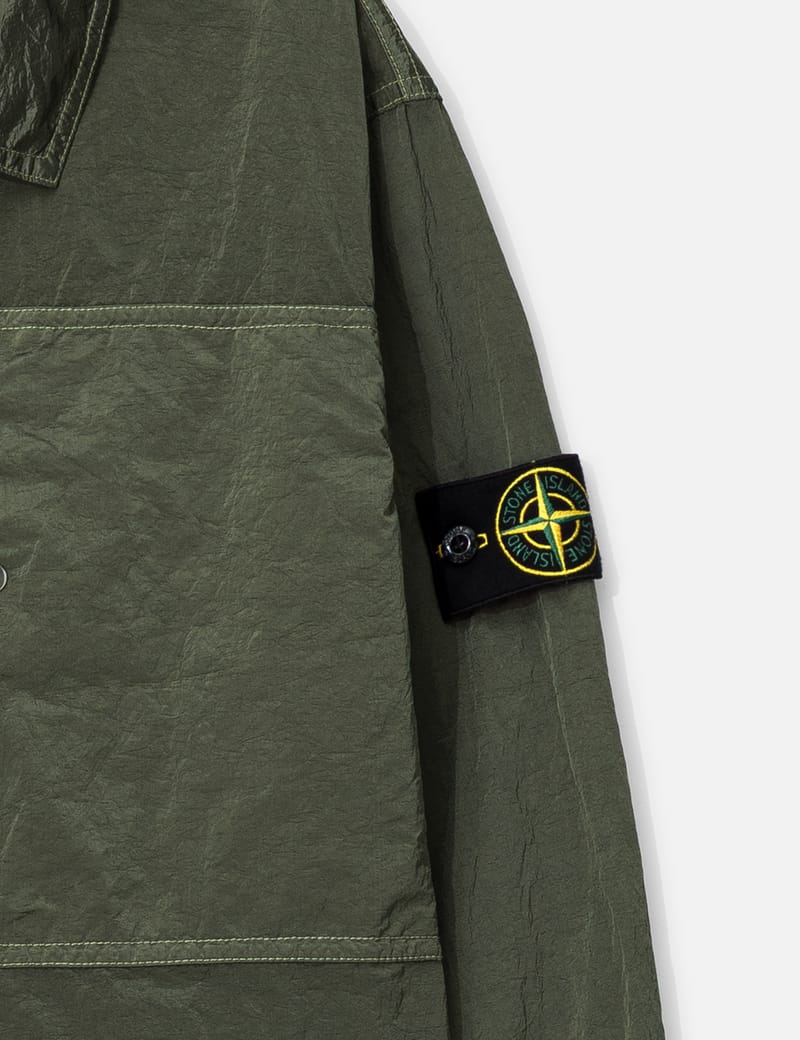 Stone Island Nylon Metal In ECONYL® Overshirt - ECONYL®再生