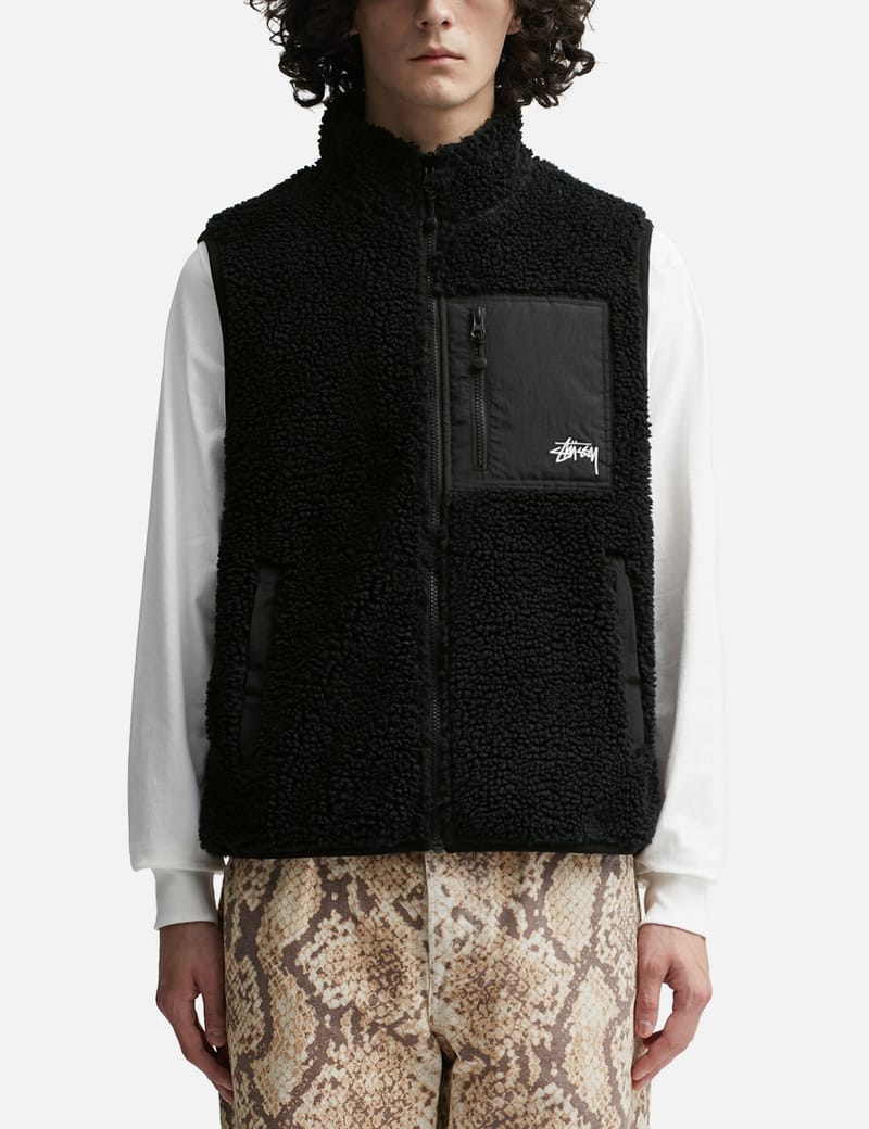 Stüssy - Sherpa Reversible Vest | HBX