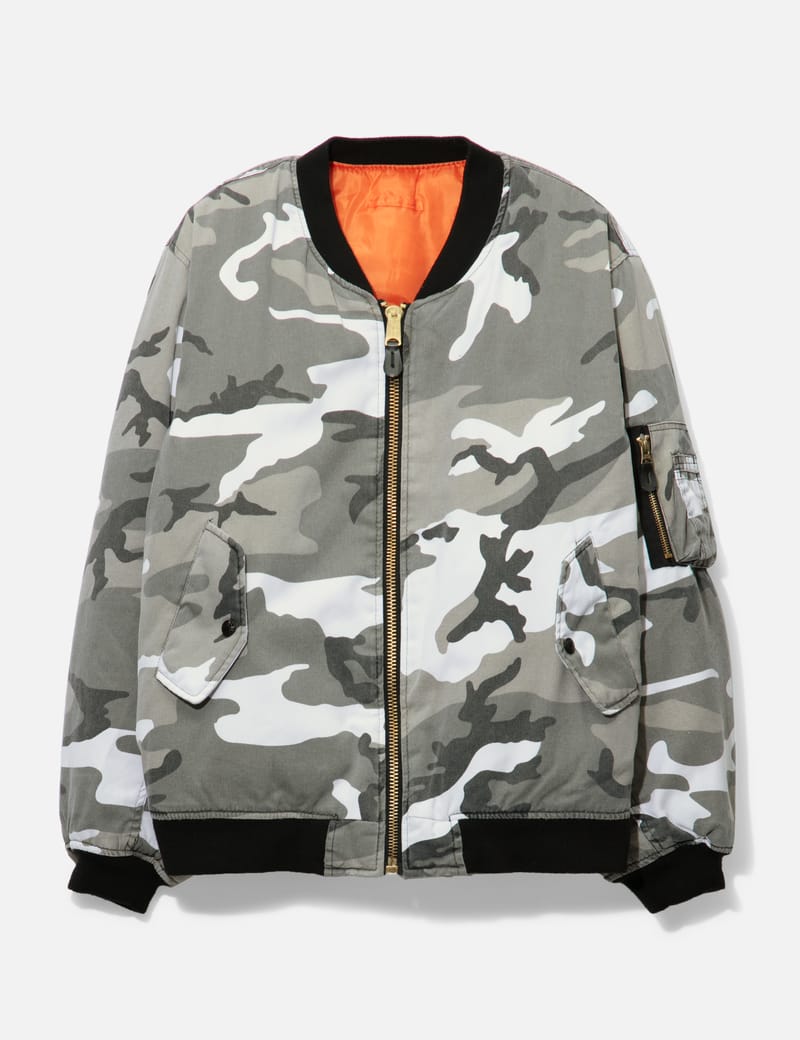 Fostex Garments - Fostex Garments Snow Camouflage Bomber Jacket