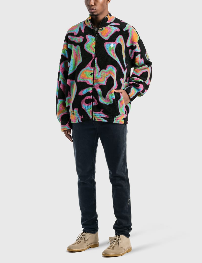 Marcelo Burlon - Psych Track Jacket | HBX - Globally Curated Marcelo Burlon - Psych Track Jacket | HBX - Globally Curated