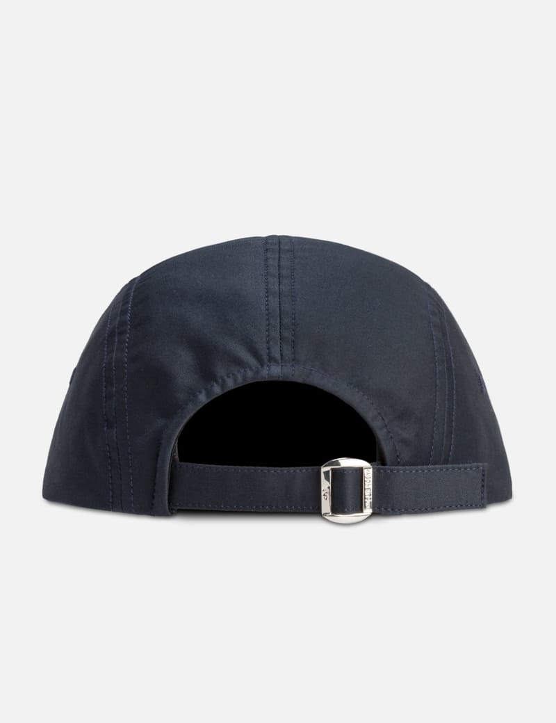 帽子 Maison Kitsune - Blue PROFILE FOX STRIPED 6P CAP | Maison Kitsuné