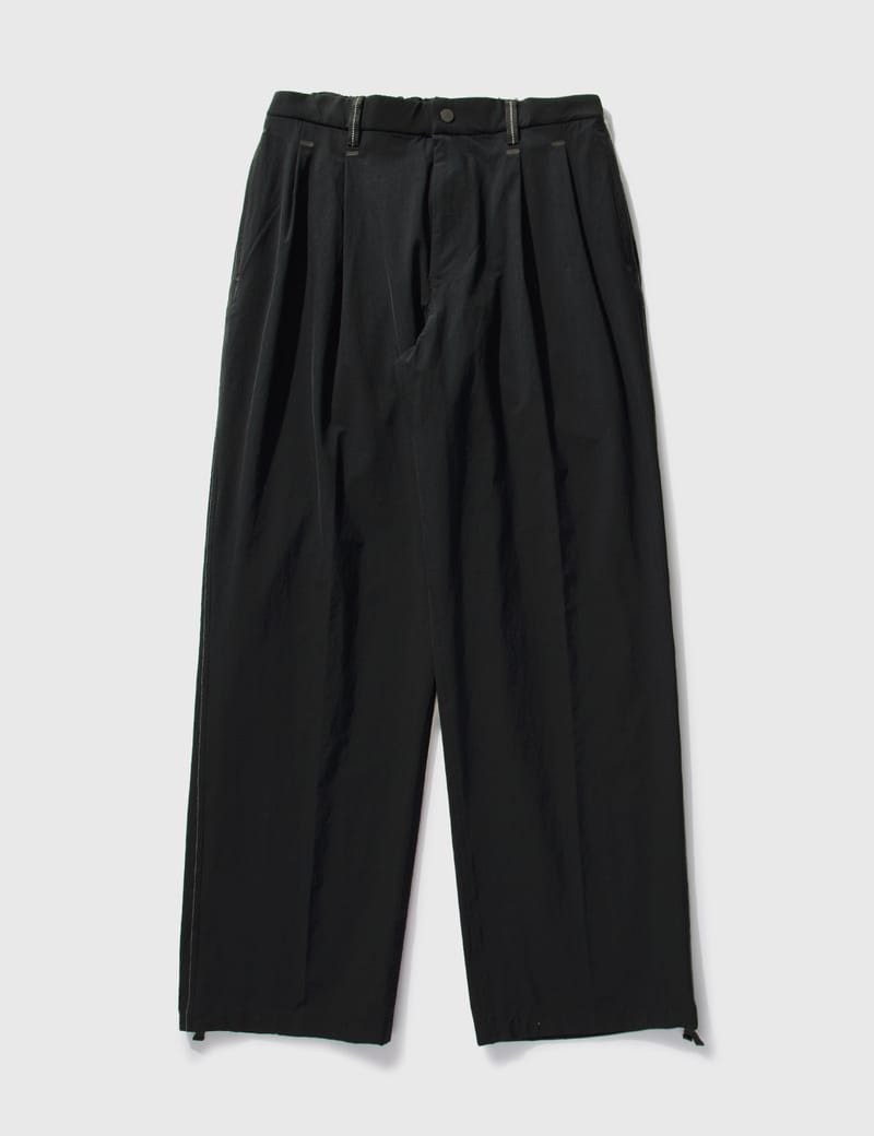 and wander - Plain Wide Stretch Pants | HBX - Globally Curated