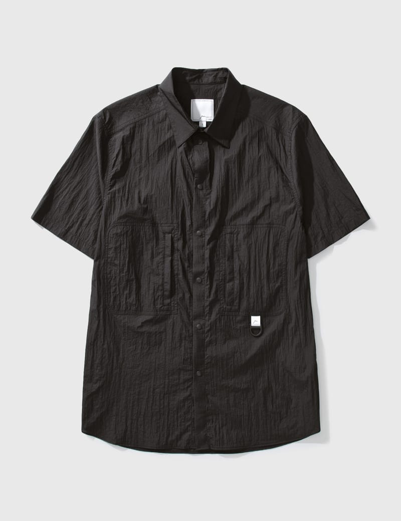 【CAYL】nylon short sleeve hiker shirts / black CAYL - Nylon Short Sleeve Hiker Shirt | HBX - Globally