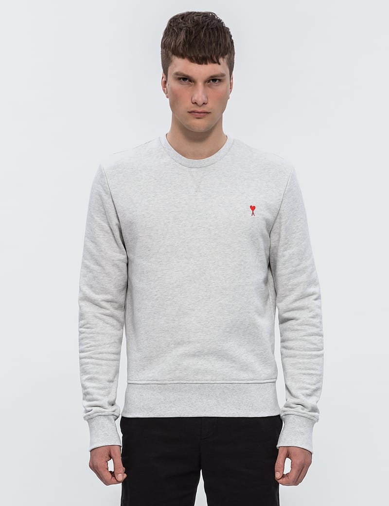 アミ パリス - Ami De Coeur Embroidery Sweatshirt | HBX
