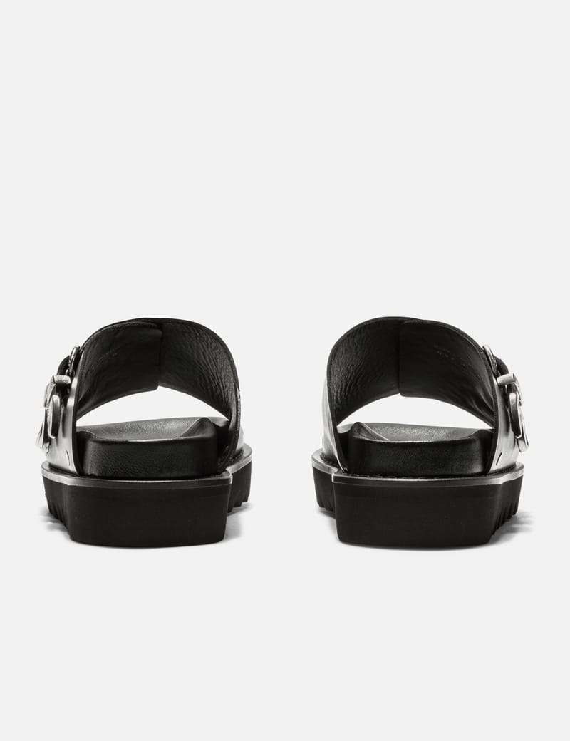 BRAID LEATHER SANDALS – TOGA ONLINE STORE
