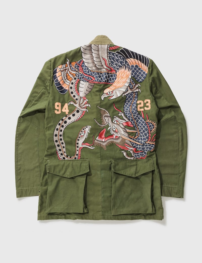 Maharishi - Upcycled M59 Field Kimono | HBX - Globally Curated