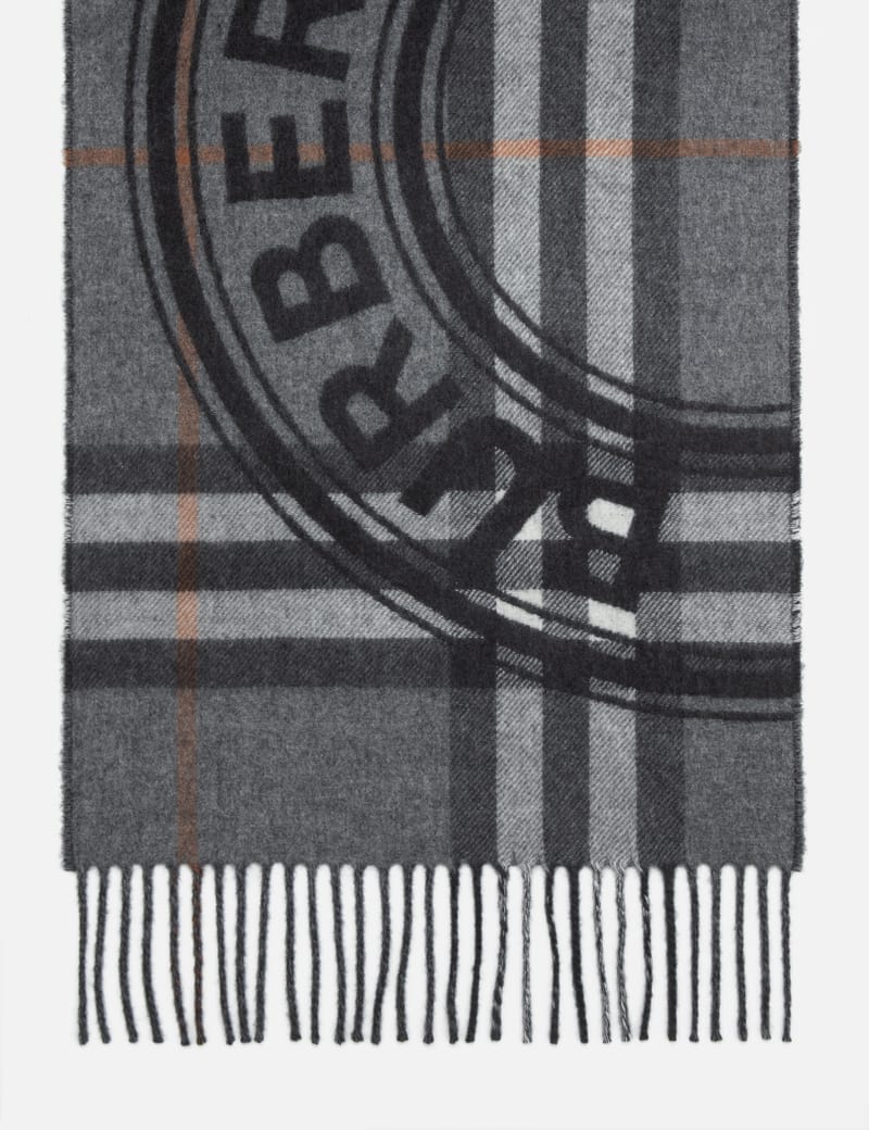 Burberry - Montage Print Check Cashmere Scarf | HBX