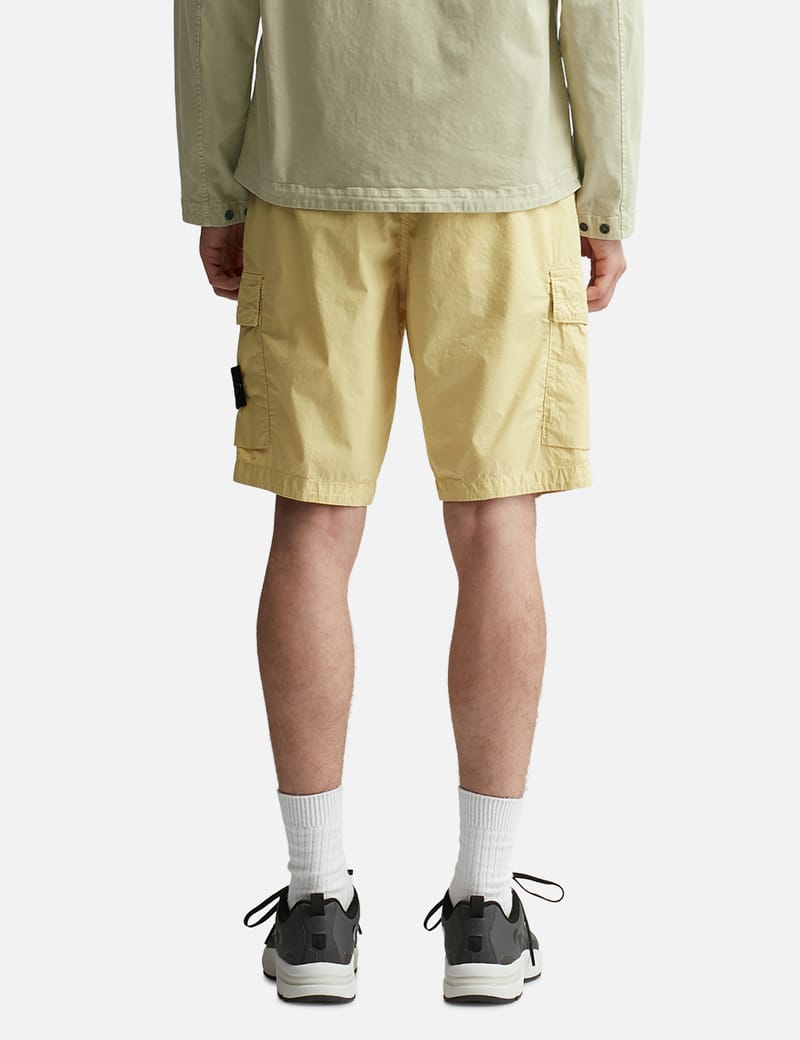 Stone Island - Regular Fit Cargo Bermuda Shorts | HBX