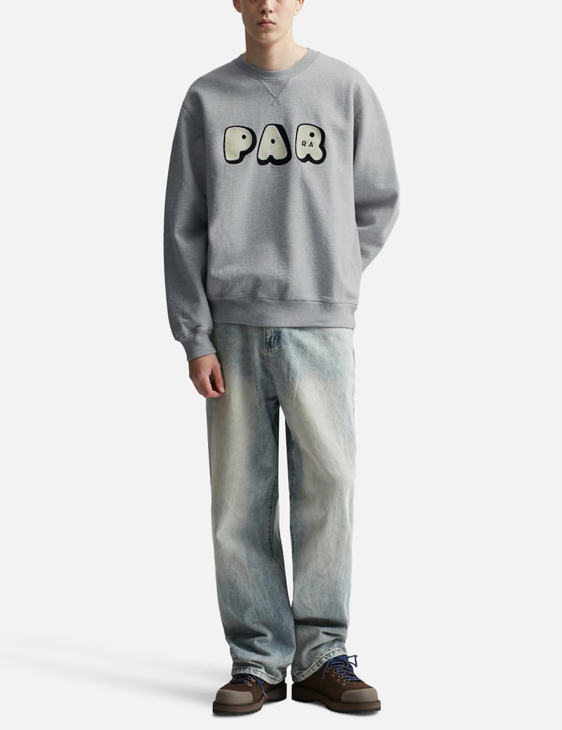 By Parra - ROUNDED PAR CREW NECK SWEATSHIRT | HBX - Globally