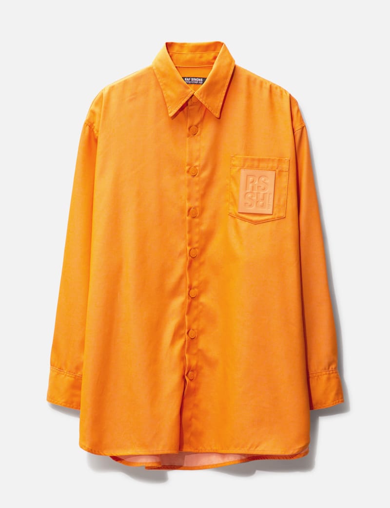 Raf Simons - OVERSIZED DENIM SHIRT | HBX - Globally Curated