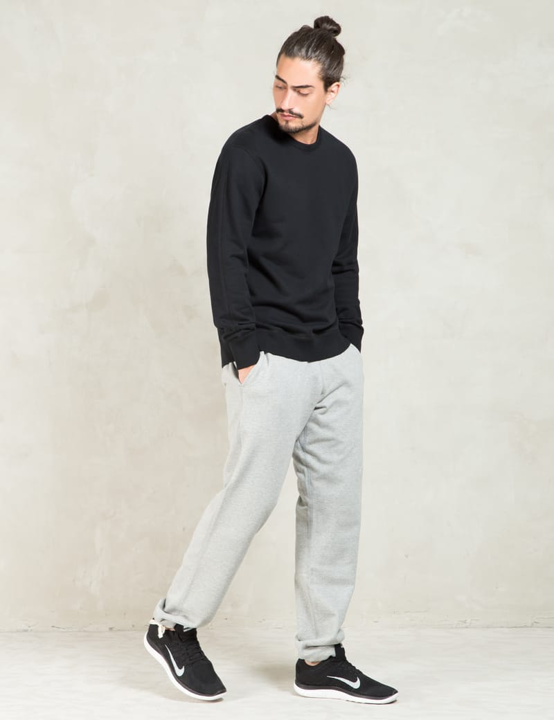 Reigning Champ Grey Core Sweatpants HBX Globally Curated