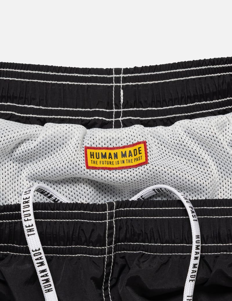 Human Made Swim Shorts - Quick-dry nylon shorts with mesh lining