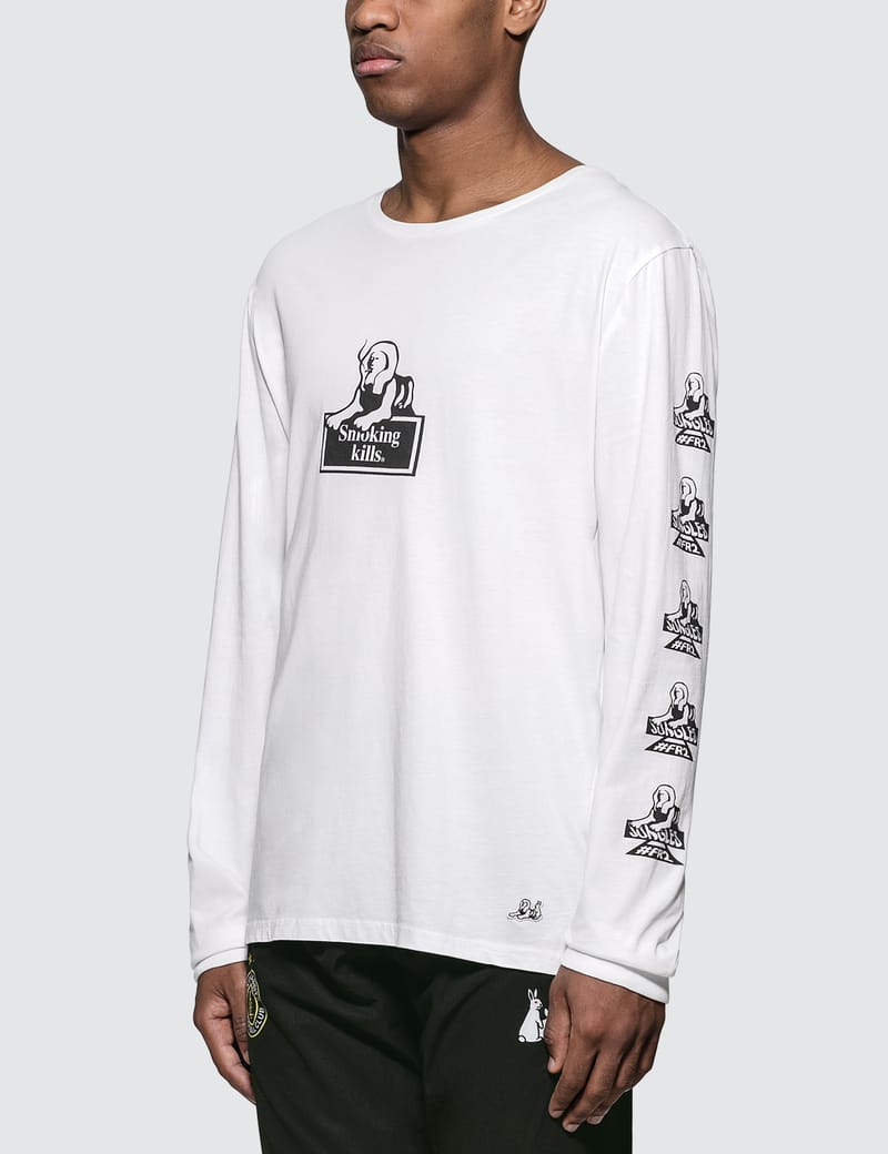 FR2 - #FR2 x Jungles Smoking Kills L/S T-Shirt | HBX - Globally