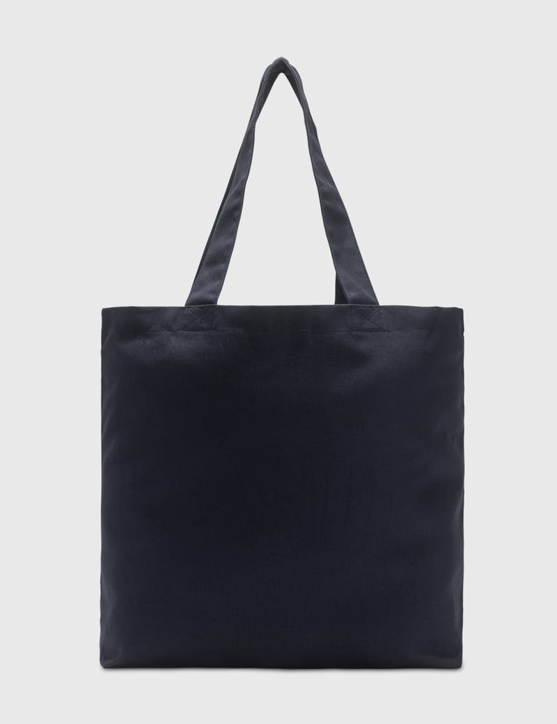 Maison Kitsuné - Tricolor Fox Tote Bag | HBX - HYPEBEAST 為