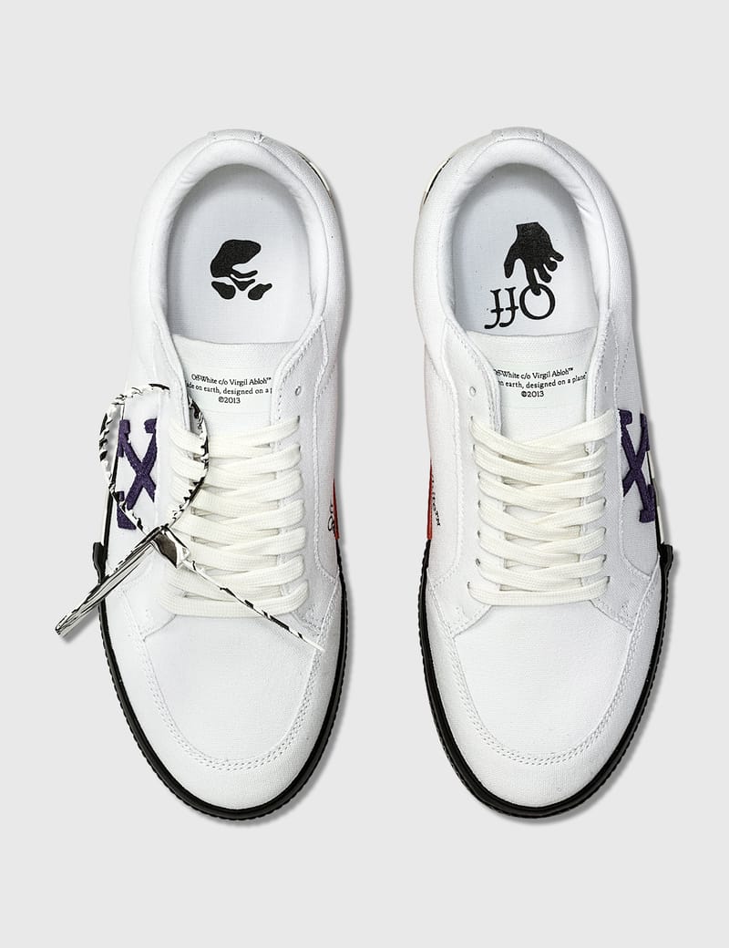 Off-White™ - Low Vulcanized Canvas Sneakers | HBX - Globally