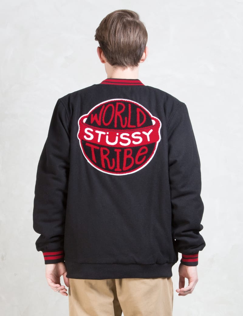 Stüssy - Wool Varsity Jacket | HBX - Globally Curated Fashion and