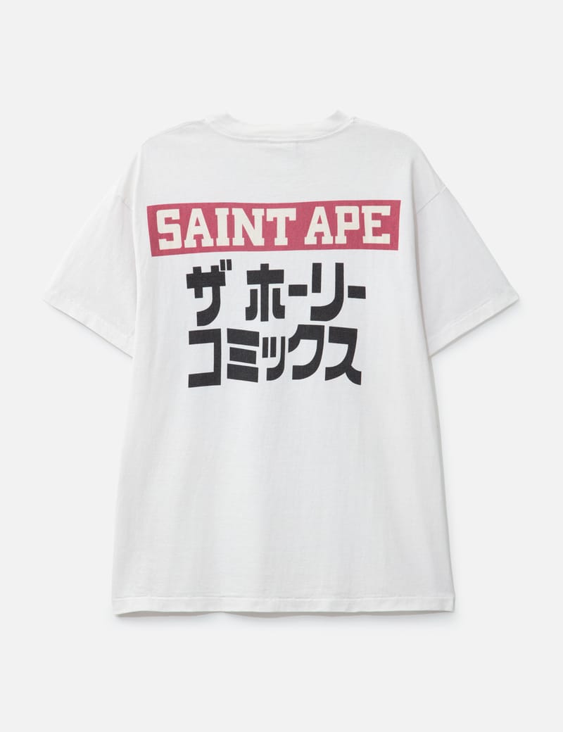 Saint Mxxxxxx - Bape X Saint Michael Squadron T-Shirt | HBX