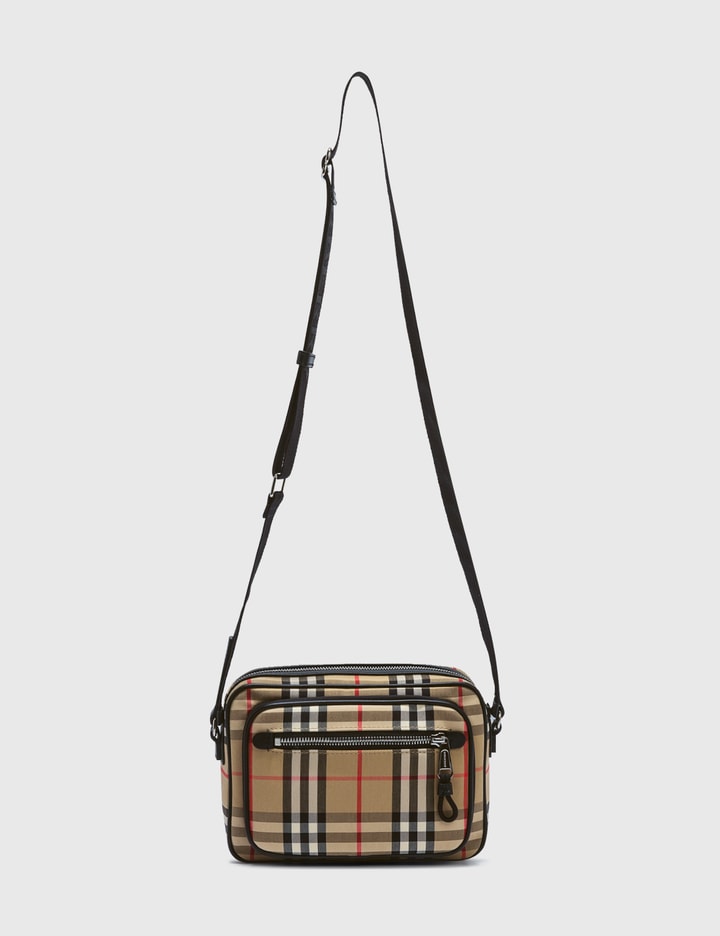 Burberry - Vintage Check and Leather Crossbody Bag | HBX - Globally ...