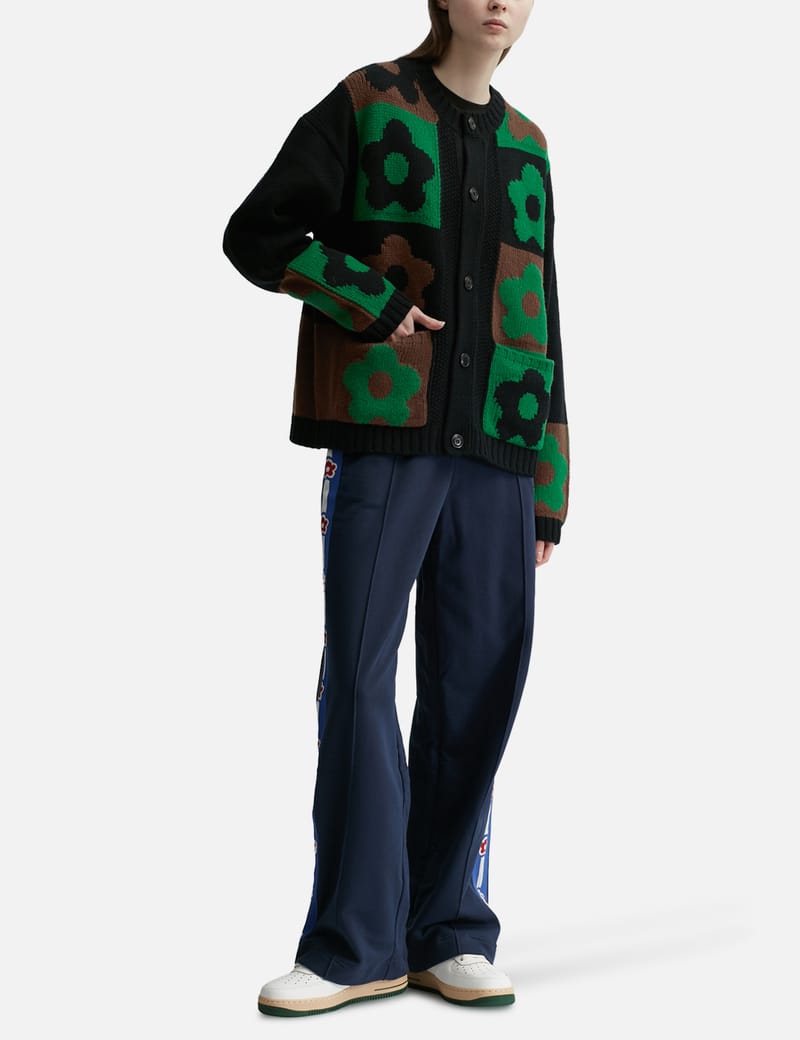 Kenzo - 'boke Flower Checkerboard' Cardigan | HBX - Globally